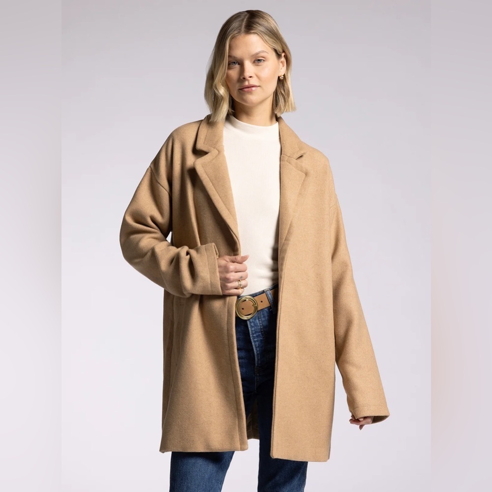 Thread & Supply Camel Coat
